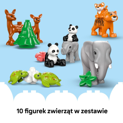 LEGO DUPLO Town / Семья диких животных 3-в-1/ 10446