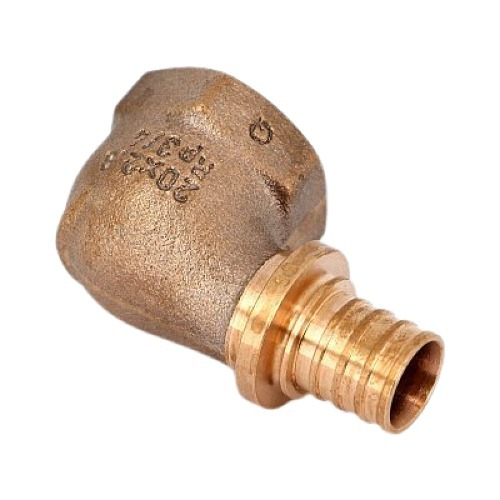 Угол надвижной В бронза REHAU 20х3/4" RX+(ВР)