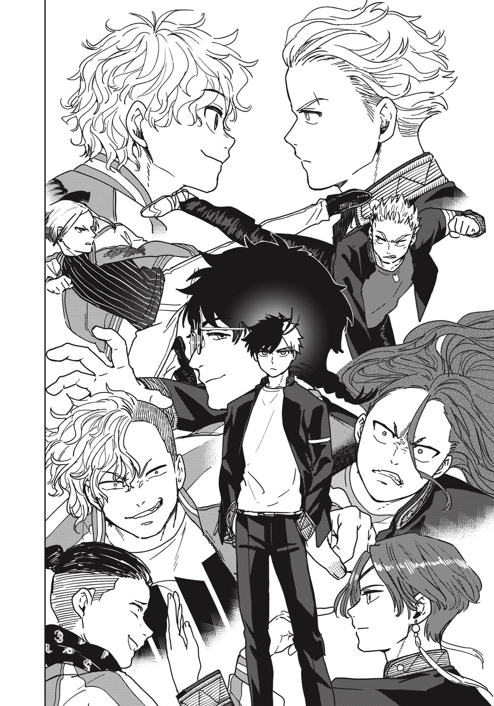 Манга Wind Breaker. Ветролом. Том 2