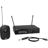 Shure SLXD14 — Цифровая радиосистема (поясной передатчик SLXD1, кабель WA302)