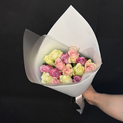 Букет из 15 кенийских роз