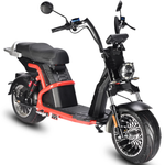 Электроскутер CityCoco WHITE SIBERIA PRO BLACK EDITION 5000W