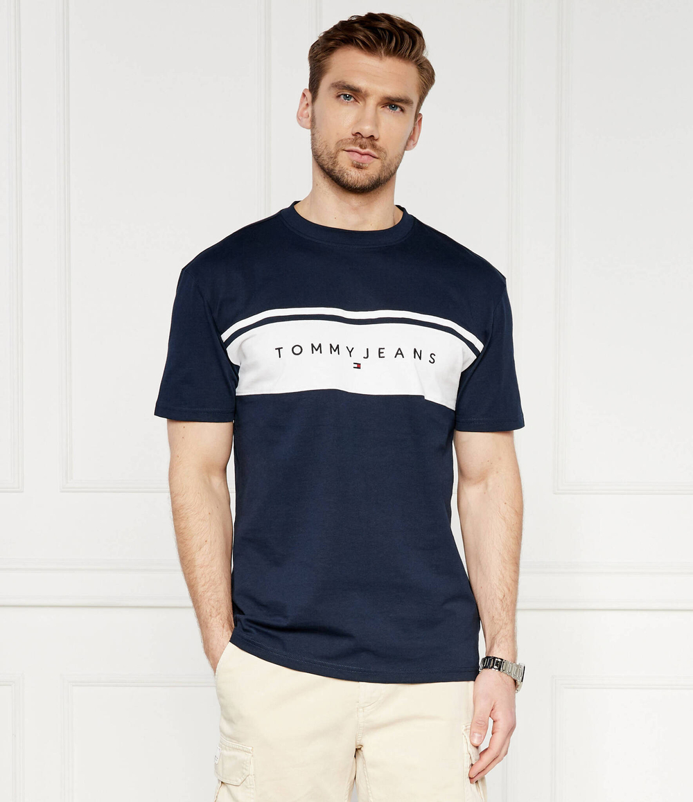 Футболка Tommy Jeans - темно-синий(DM0DM18658)