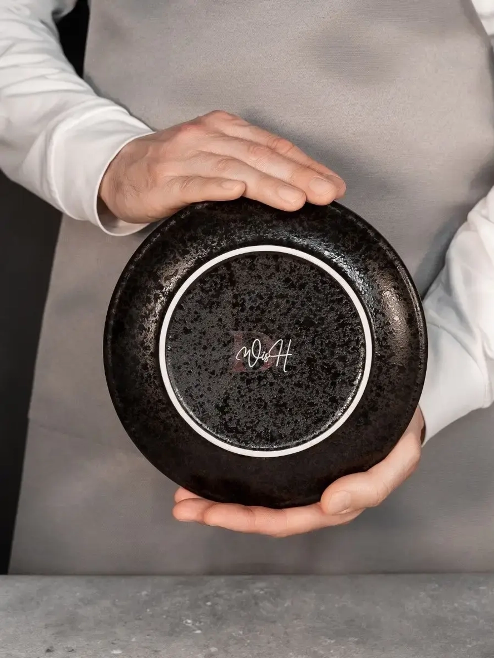 Набор посуды 6 тарелок 21 см десертные плоские для ресторана