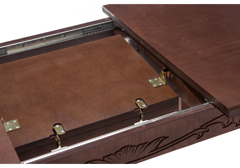 Стол Мауро 129(179)х84х78 орех