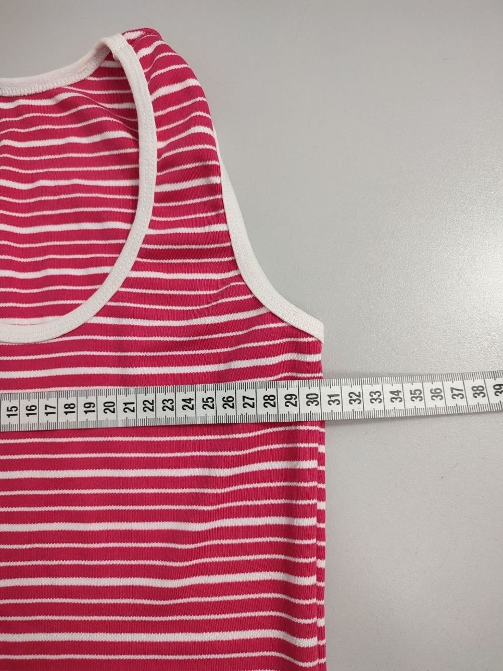 Платье полосатое на 10-11 лет