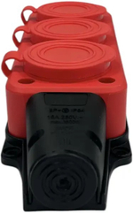 Удлинитель силовой iTOK i-CONNECT-COLOR-SUR-KG-315-3-54-40-RED