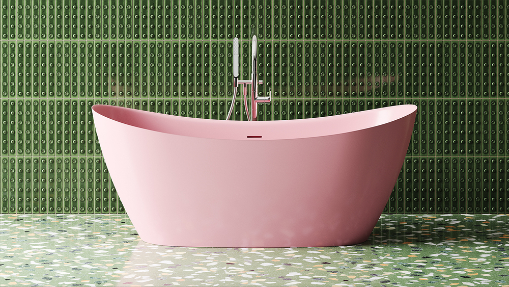 Ванна NOEMI 185x81 матовая покраска по RAL полностью