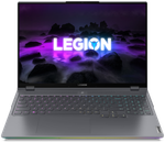 Ноутбук Lenovo Legion 7 16ACHg6 (82N6001LRK) 16"/AMD Ryzen 9 5900HX/RAM 32GB/SSD 1TB/NVIDIA RTX 3080 16GB/2560*1600/IPS/DOS/Подсветка кл-ры: RGB/черный. Состояние: B1