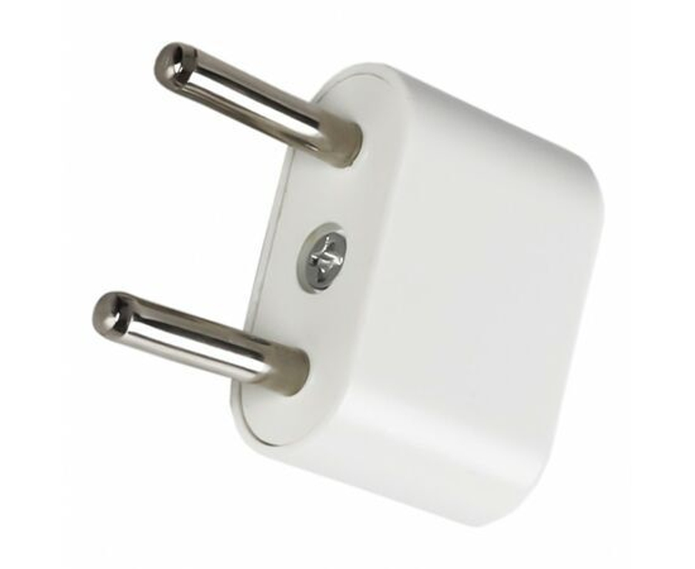 Адаптер-переходник на евро вилку Smartbuy белый 10А 250В