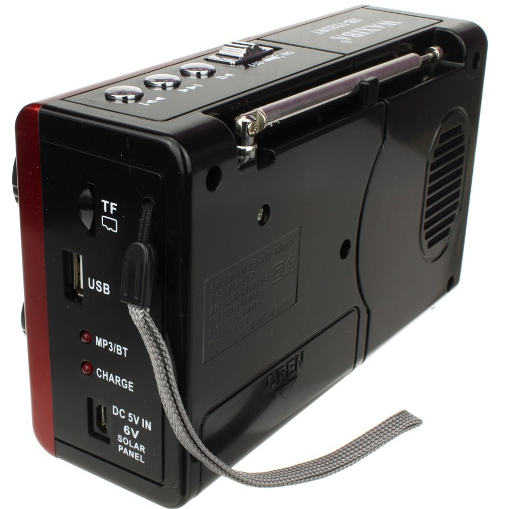 Радиоприемник Waxiba XB-752URT (FM/USB/TF) фонарик