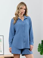 Рубашка Сиеста-5 Виотекс ИНДИГО