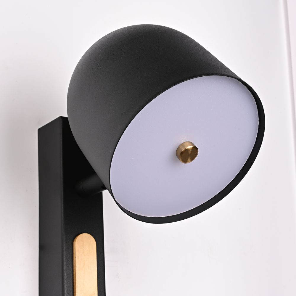 Светодиодное Бра Vic Wall Black By Imperiumloft