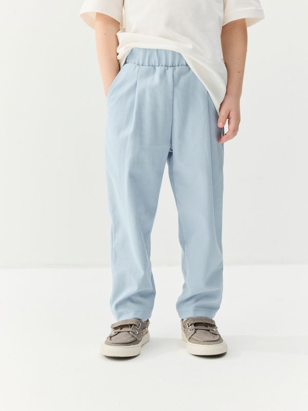 Брюки из джинскота 