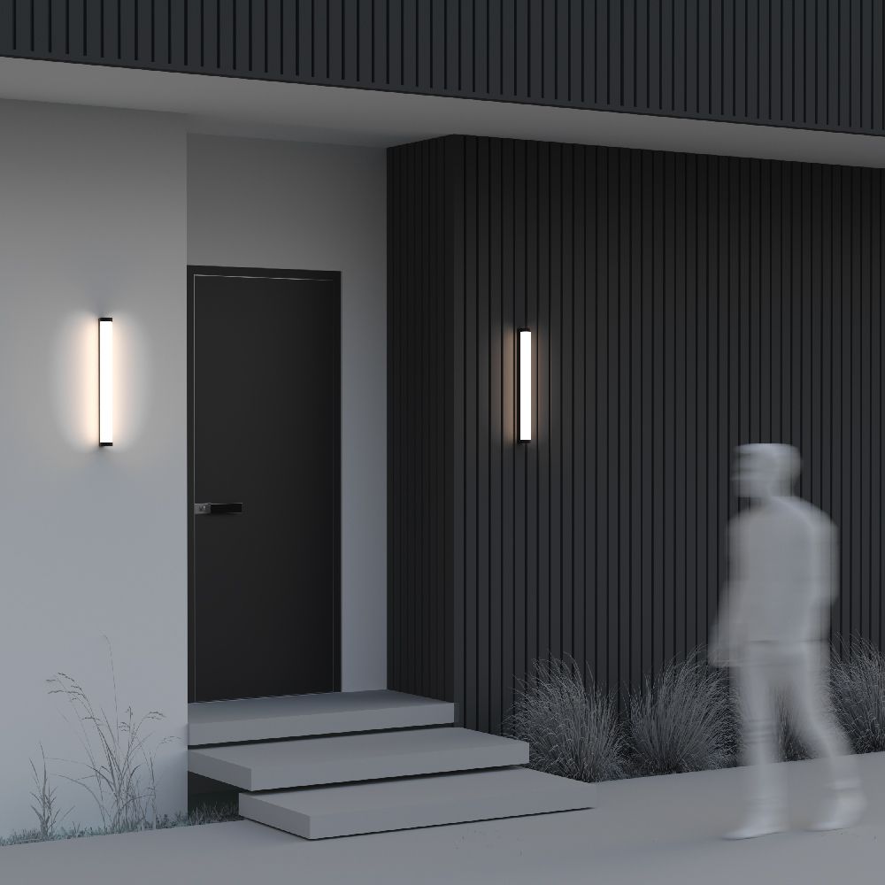 Уличный настенный светодиодный светильник Maytoni Rounge O482WL-L16B3K