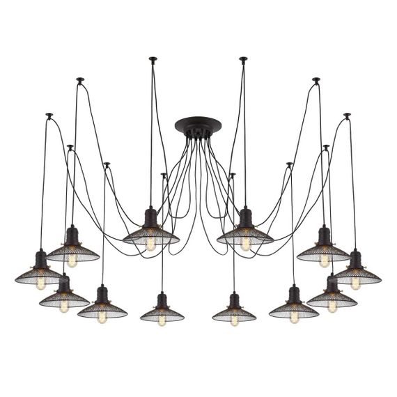 Подвесная люстра Citilux Эдисон CL451122