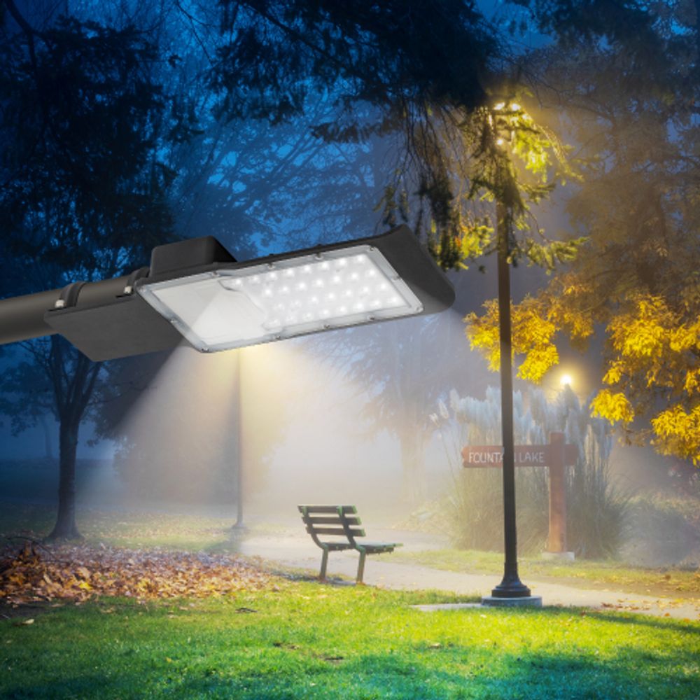 Светильник уличный светодиодный ЭРА SPP-503-0-50K-050 50Вт 5000К IP65 КСС Ш