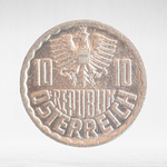 Austria, 10 Groschen, 1989, VF