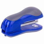 Степлер №10 BRAUBERG "JET", до 15 листов, эргономичный, сине-серый, 229687