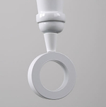 Pendant design lamp  Paper by Moooi (White,  D90)