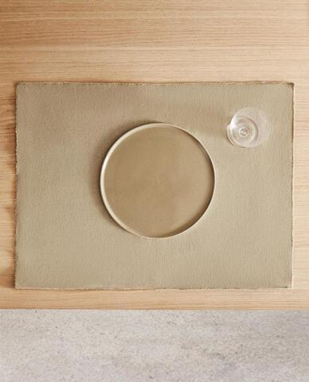 ZARA HOME ЛЬНЯНАЯ САЛФЕТКА, СЕРОВАТО-КОРИЧНЕВЫЙ