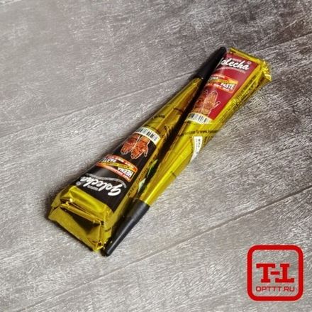 Хна для тату Чёрная и Коричневая - (конус)