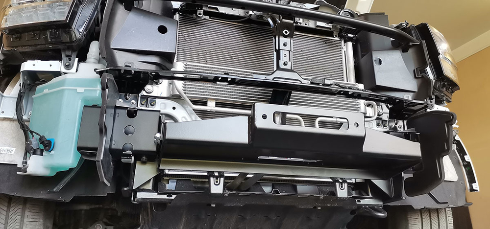 Площадка под лебёдку в штатный бампер TANK 500 РИФ