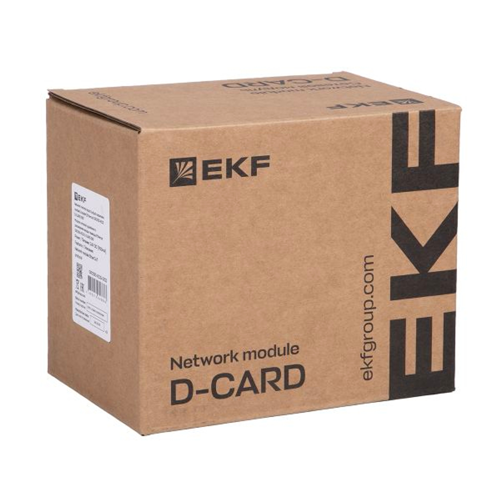 Модуль сетевой удалённого расширения ввода и вывода Ethercat GR200-ECS D-CARD EKF