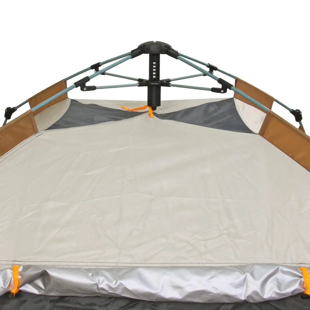 Палатка туристическая Печора-3 зонтичного типа, 240*240*155 см бежевая