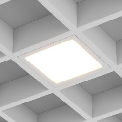 Светильник DL-GRIGLIATO-S140x140-18W Warm3000 (WH, 100 deg, 230) (Arlight, IP40 Металл, 5 лет) 045696