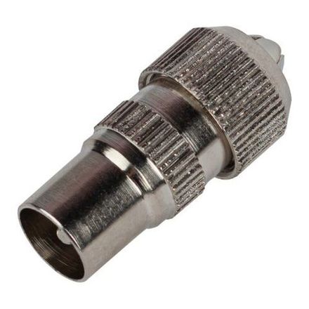 Разъем R-TV03 штекер TV без пайки металл тип "Орех" ЭРА Б0048304