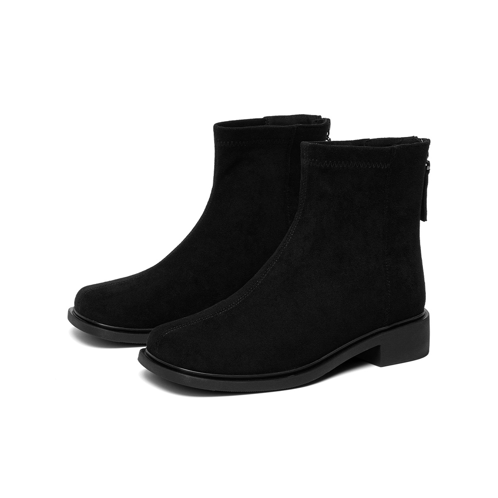 GEMEIQ Stretch & Sock Boots Women"s Black/Brown