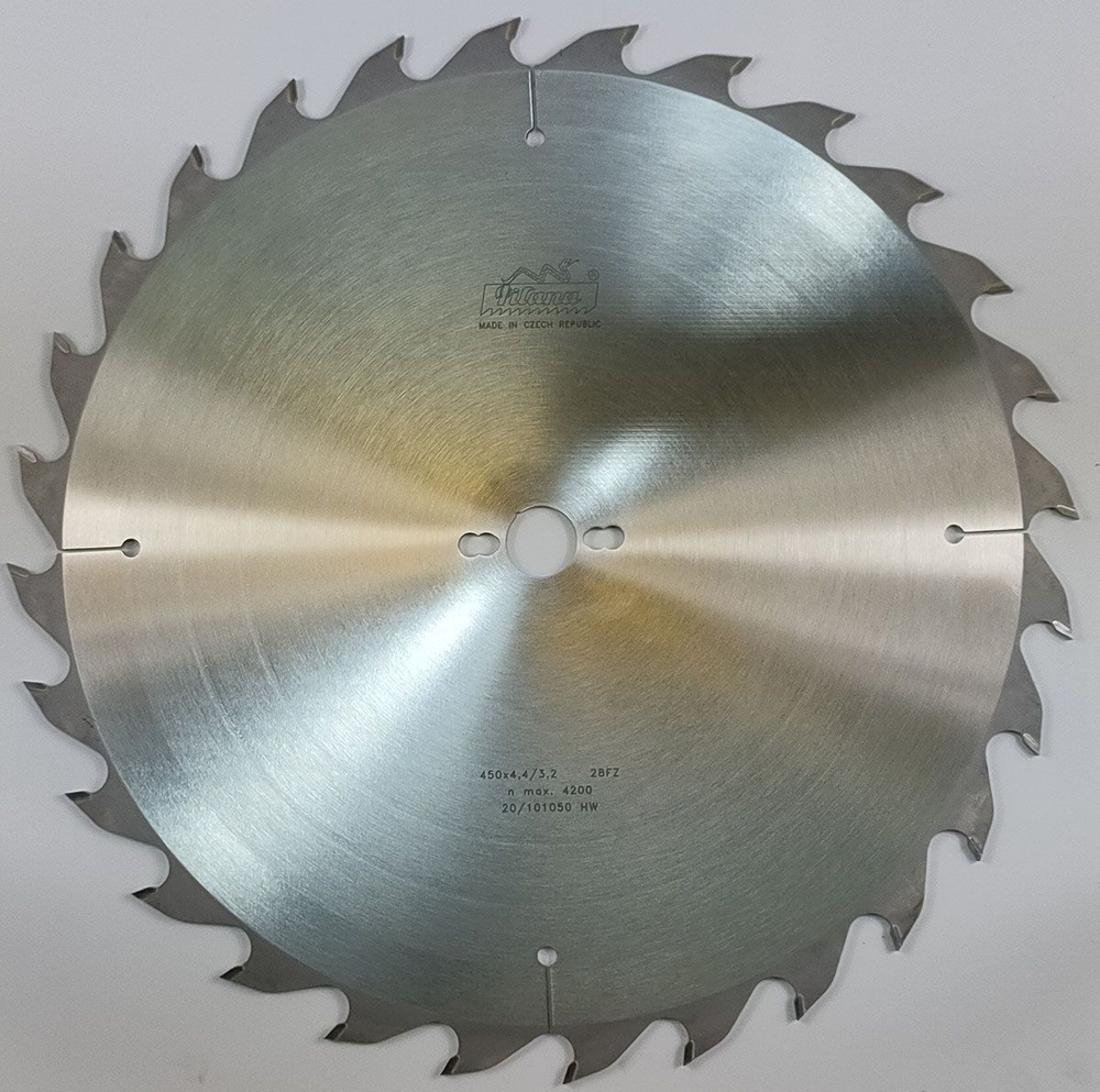 Пила дисковая TCT "Pilana" 450x4.4/3.2x30 z28 80-50 FZ