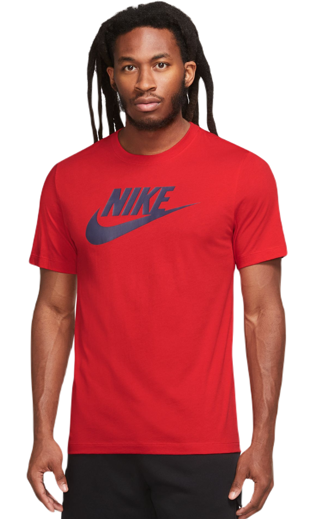 Мужская теннисная футболка Nike Sportswear T-Shirt Icon Futura - university red