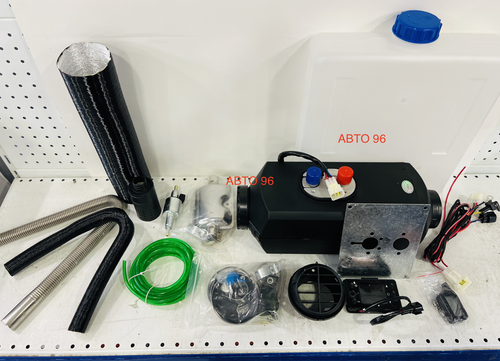 XL Автономный отопитель салона, сухой фен, автономка, 5 кВт, 12-24 вольта, с пультом ДУ (с обратной связью), SSR XL (Гарантия 3 месяца) Оптом