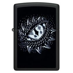 Зажигалка Zippo Dragon Eye с покрытием Black Light (48608)