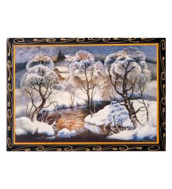 Народные промыслы ШК-11/ 3-L Шкатулка в технике декупаж (10х14х4)