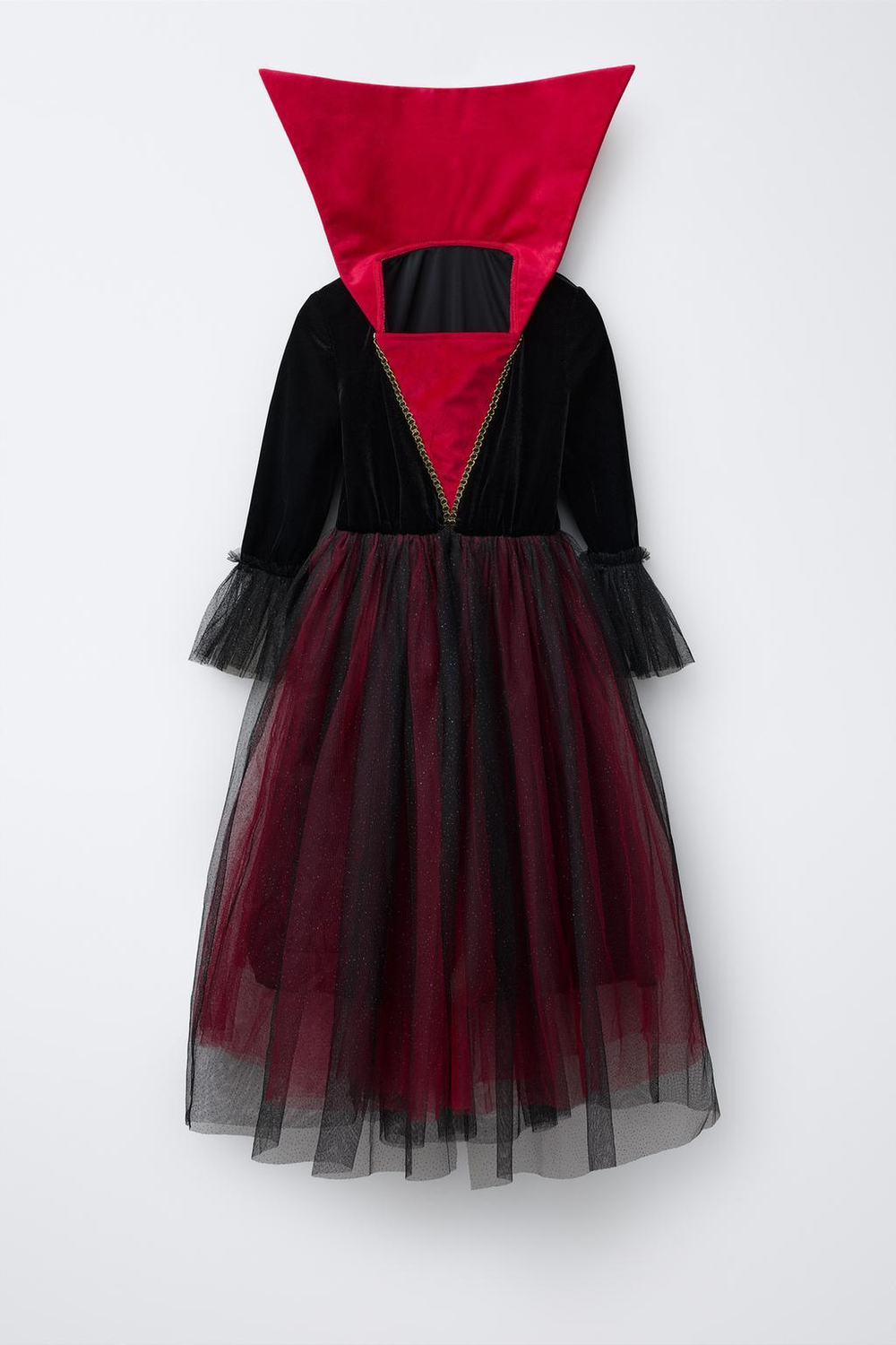 ZARA ПЛАТЬЕ ВАМПИРШИ, ЧЕРНЫЙ