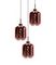Подвесная люстра Lumina Deco Alacosmo LDP 6811-3 R.GD