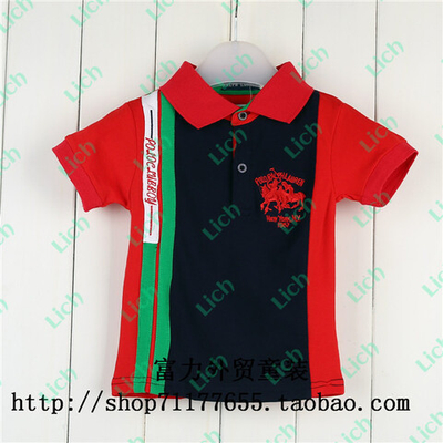 Футболка с контрастными вставками и вышивкой