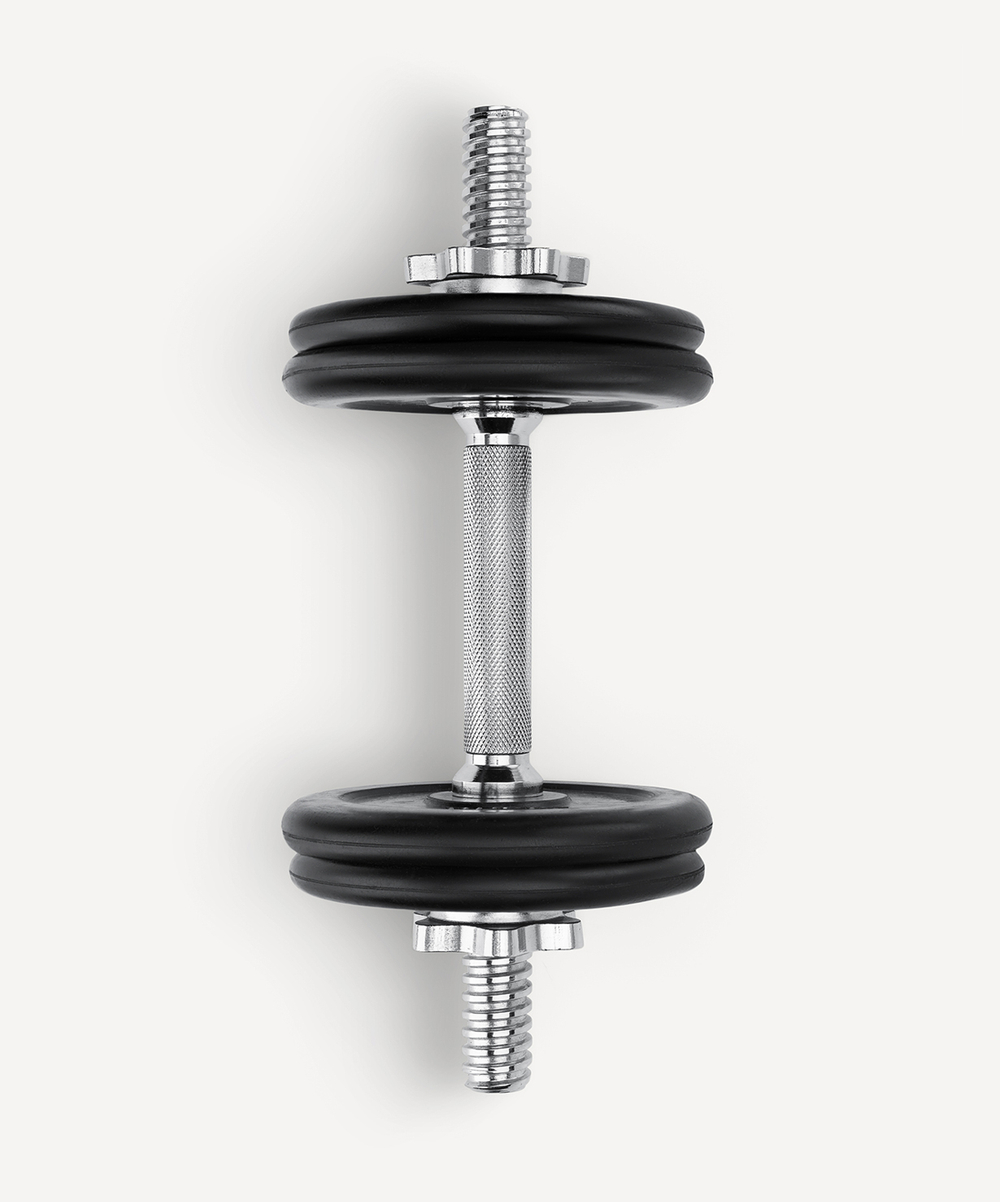 Гантель разборная обрезиненная в коробке DB-716, 6 кг