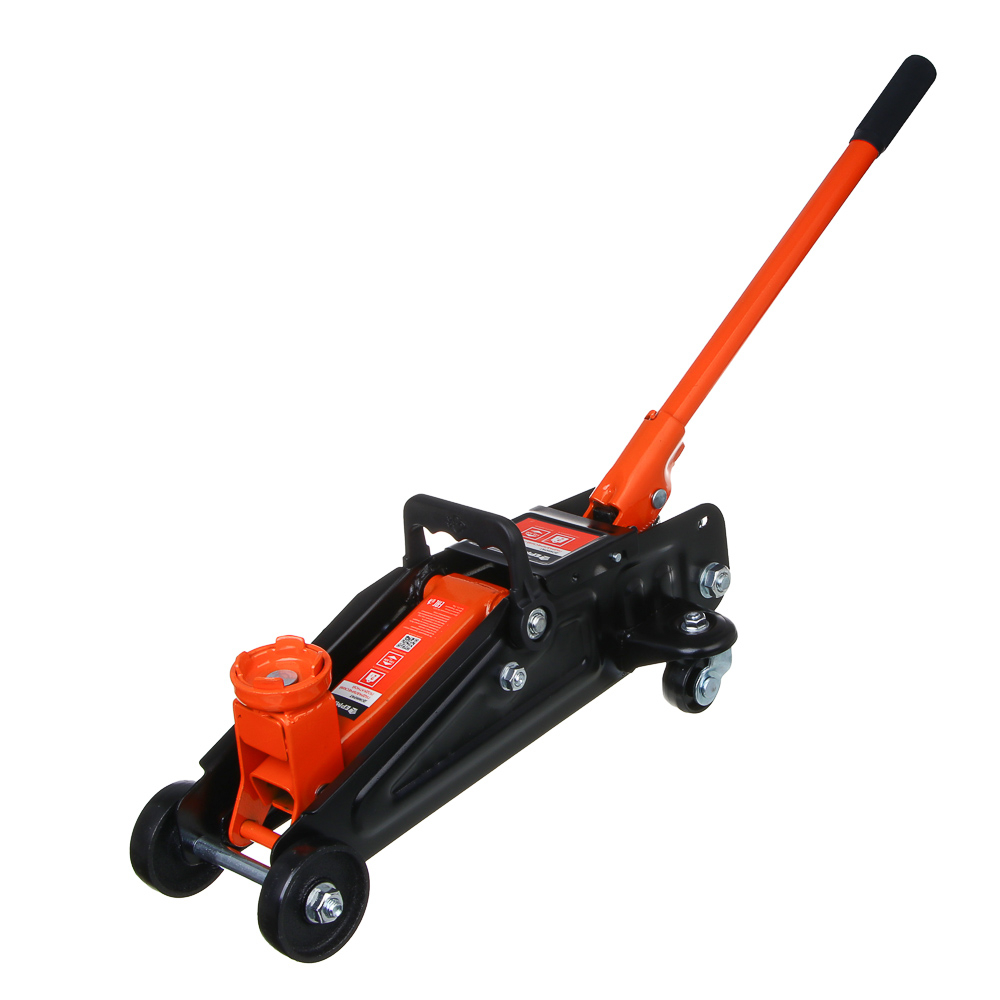 Домкрат гидравлический подкатной 2т высота подъема 135-320мм Ермак