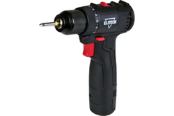 Аккумуляторная дрель-шуруповерт Elitech ДА 10.8БЛ2 E2201.037.01 204842