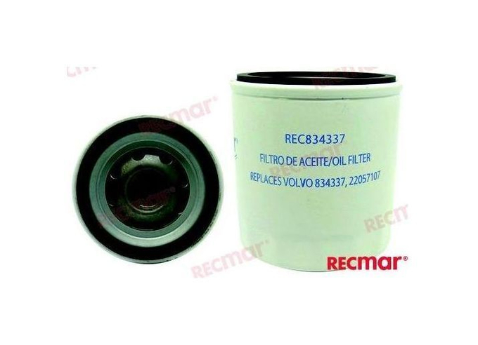 Фильтр масляный Volvo Penta 4EF, 5E, 6EF, 7.3E, Recmar