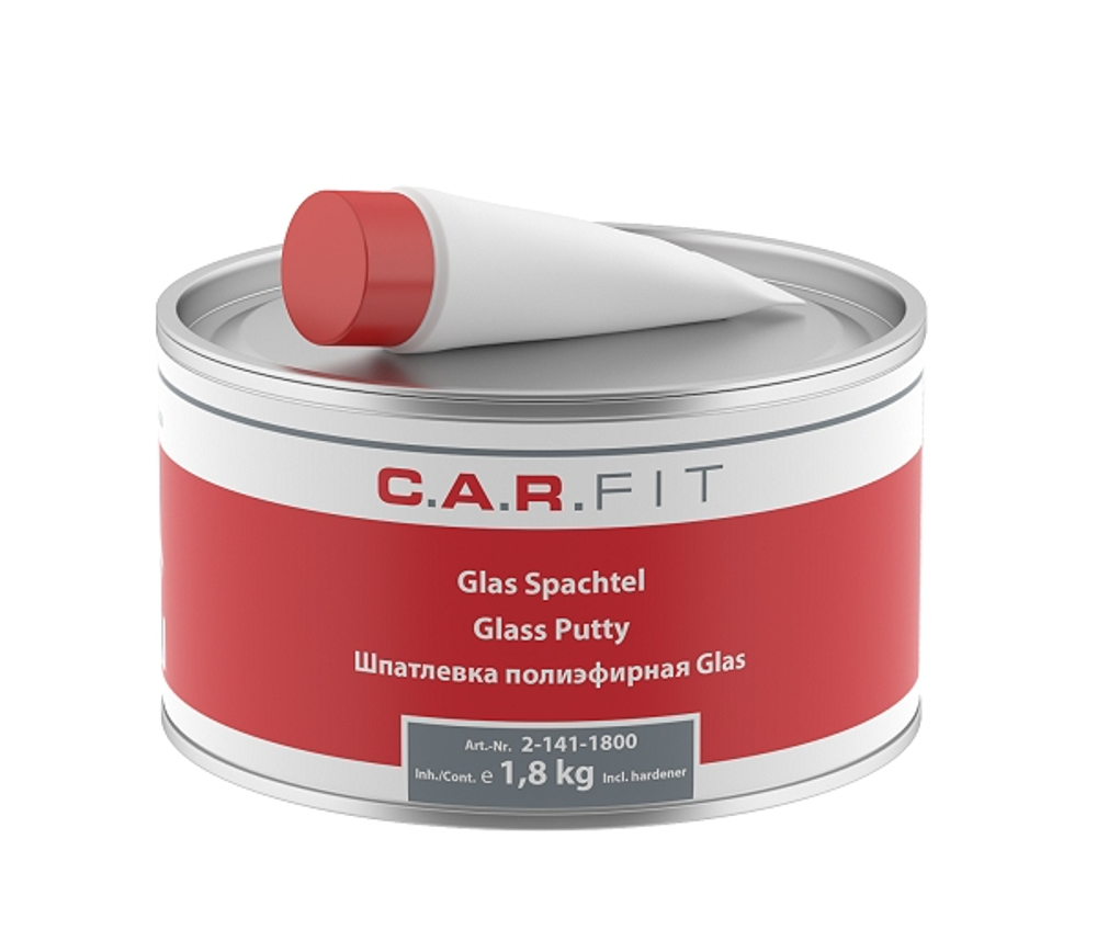 СarFit Шпатлевка Glass 1.8kg (10шт/кор) 2-140-1800