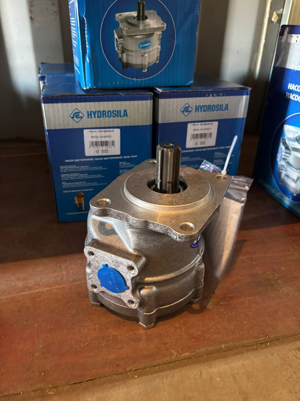 Насос шестерёнчатый, левый, круглый (ЮМЗ) ГИДРОСИЛА