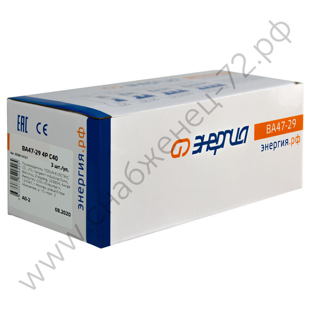 Автоматические выключатели Энергия ВА 47-29