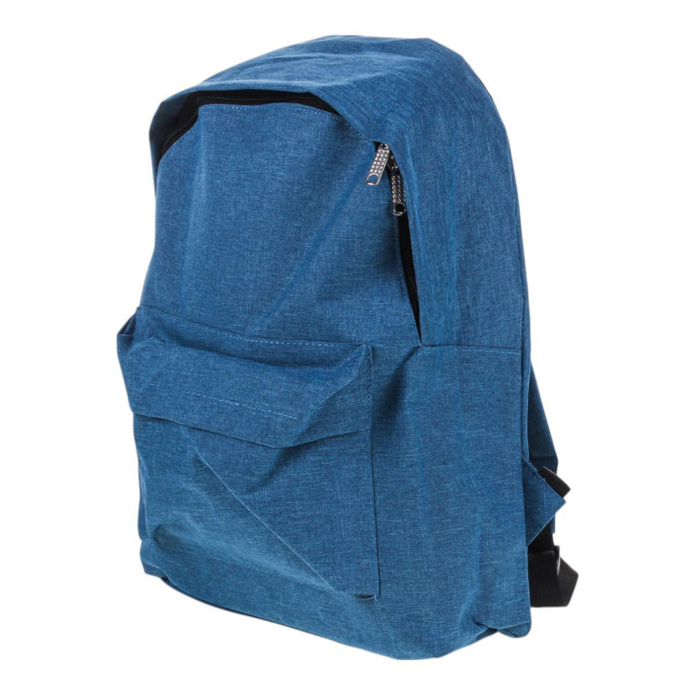 Рюкзак городской 40*29*11см, 1 отделение, 1 карман, светло-синий