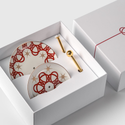 Этажерка для десертов «Гордиев узел» в подарочной коробке