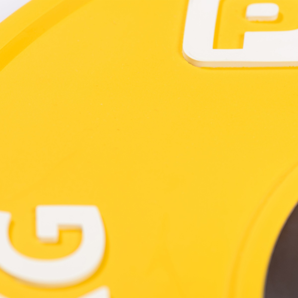 Диск профессиональный обрезиненный цветной D51 мм PROFI-FIT 15 кг